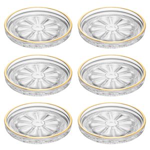 Jogo de Pratos Belle Epoque 6 Peças 11cm em Cristal Lyor