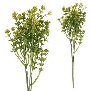 Buquê Verde Artificial 30cm em Plástico Bella Garden