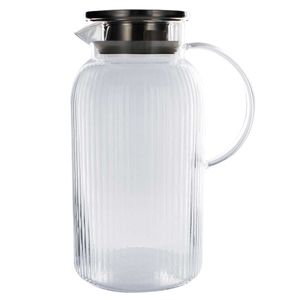 Jarra Elegance C/ Tampa 1,8L em Vidro 123Útil