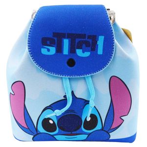 Mochila Stitch 22cm em Poliéster Taimes