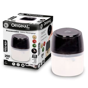 Processador de Alimentos Elétrico 250ml em Plástico Original Line
