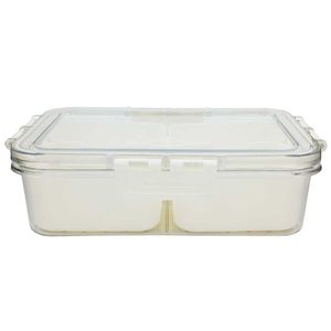 Pote Organizador C/ Divisórias 22x15cm em Plástico BF Brasil