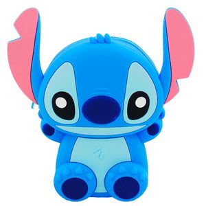 Bolsa Stitch C/ Alça 13cm em Silicone Taimes