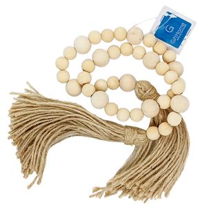 Colar de Mesa Decorativo 87cm em Madeira Gifthome