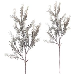 Haste Capim Envelhecido Decorativo 63cm em Plástico Bella Garden