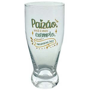 Copo Tulipa Paizão Meu Exemplo 340ml em Vidro Wincy