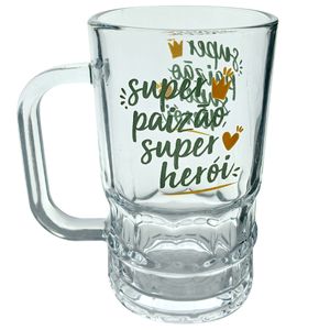 Caneca Super Paizão 320ml em Vidro Wincy