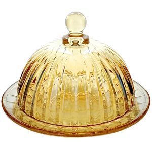 Queijeira Milano 14x10cm em Vidro Kehome