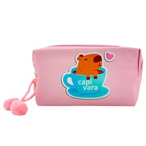 Nécessaire Capivara 17,5x9,5cm em PVC Interponte