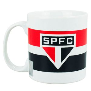 Caneca São Paulo FC 320ml em Porcelana Mileno