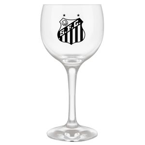 Taça Drinks Santos FC 615ml em Vidro ALLMIX