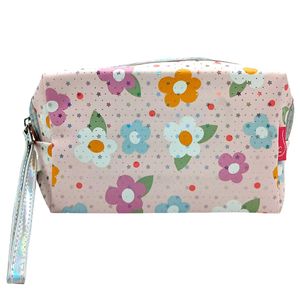 Nécessaire Flor C/ Alça 22x11cm em PVC Qualis