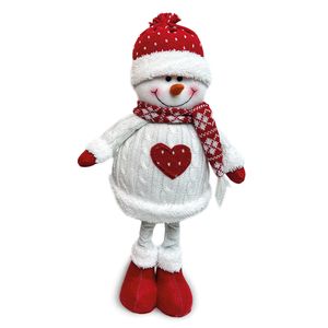 Boneco Natalino Perna Longa 48cm em Poliéster Wincy