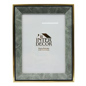 Porta Retrato Decorativo 15x20cm em Plástico Interponte