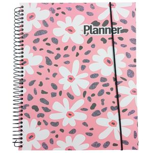 Planner Permanente Flores 18x24cm em Papel Interponte