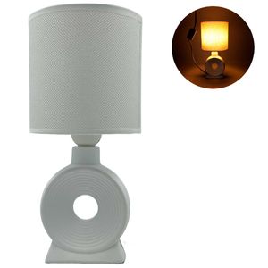 Abajur de Mesa Decorativo 27cm em Porcelana Dcarte