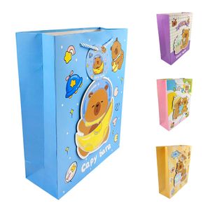 Sacola P/ Presente Capivara 26x32cm em Papel Livon