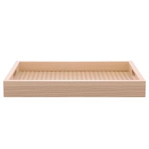 Bandeja Retangular C/ Treliça 35x25cm em MDF Lyor